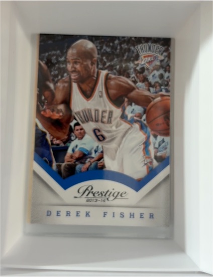 2013-14 Panini Prestige #82 Derek Fisher — front