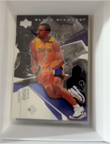 2003-04 Upper Deck Black Diamond #69 Derek Fisher — front