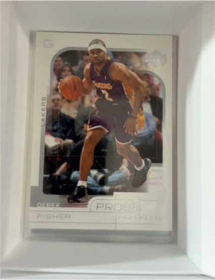 2001-02 Upper Deck Pros and Prospects #39 Derek Fisher — front