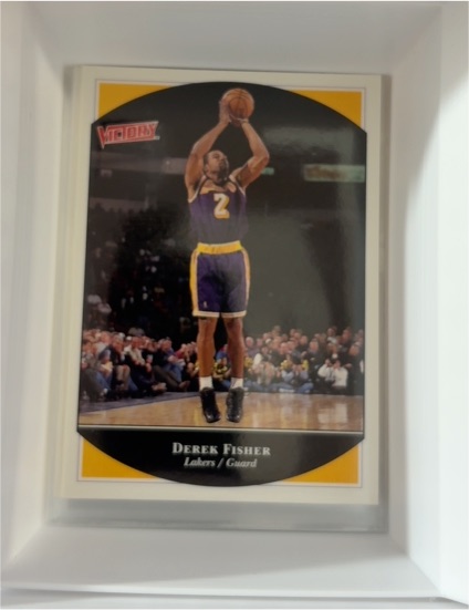 1999-00 Upper Deck Victory #122 Derek Fisher — front