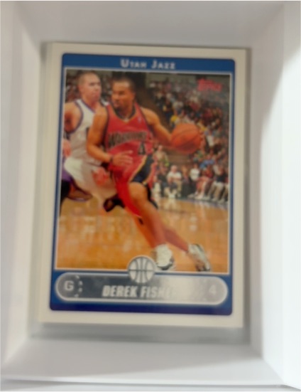 2006 Topps #138 Derek Fisher Utah Jazz — front