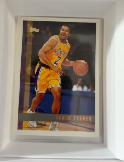 1997-98 Topps #182 Derek Fisher — front