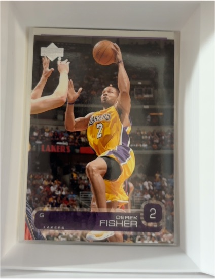 2009-10 Upper Deck #82 Derek Fisher — front