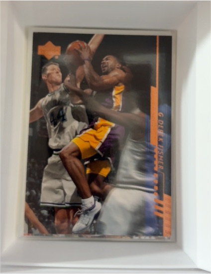 2000-01 Upper Deck #83 Derek Fisher — front