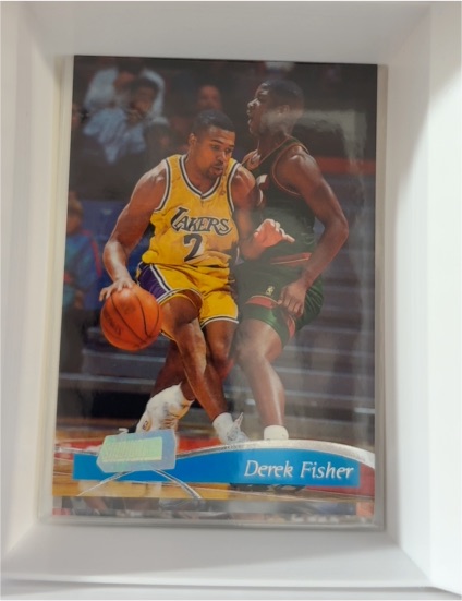 1997-98 Topps Stadium Club #185 Derek Fisher — front