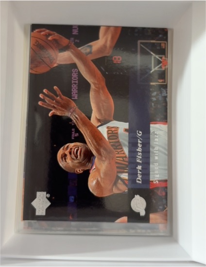 1996-97 Upper Deck #18 Derek Fisher — front