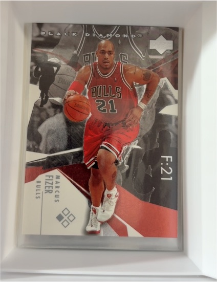 2003-04 Upper Deck Black Diamond #21 Marcus Fizer — front