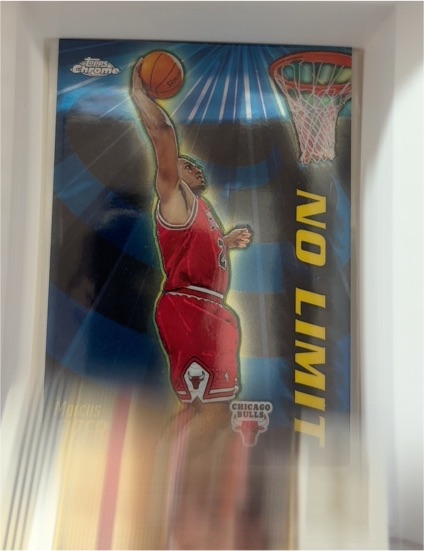 2000-01 Topps Chrome No Limit #NL19 Marcus Fizer — front