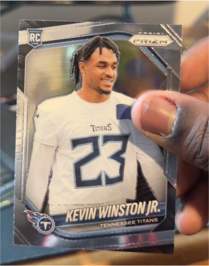 2025 Panini Prizm #340 Kevin Winston Jr. — front