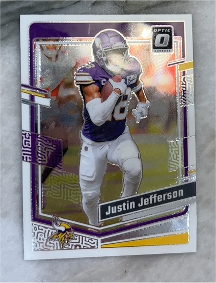 2023 Panini Donruss Optic #125 Justin Jefferson — front
