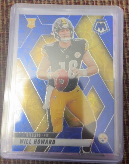 2025 Panini Mosaic #318 Will Howard — front