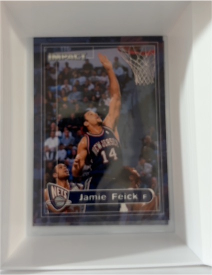 1999-00 Skybox Impact #187 Jamie Feick — front