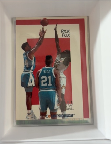 1991 Courtside Draft Pix #21 Rick Fox — front