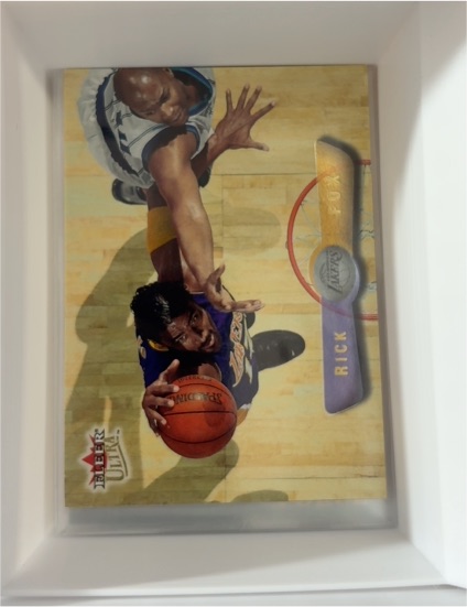 2001 Fleer Ultra #X03 Rick Fox — front