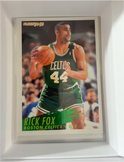 1994-95 Fleer #13 Rick Fox — front