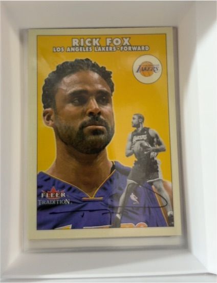 2000-01 Fleer Tradition #12 Rick Fox — front