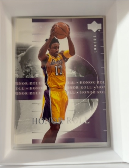 2001-02 Upper Deck Honor Roll # Honor Roll Robert Horry — front