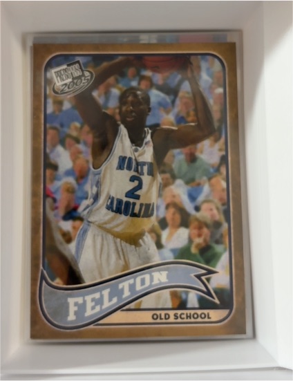 2005-06 Press Pass Old School #OS4 Raymond Felton — front