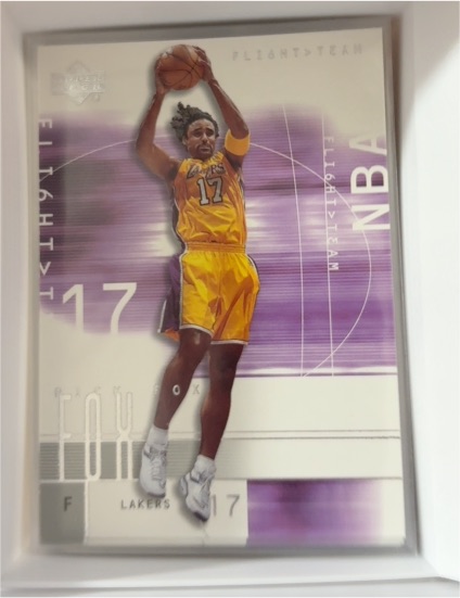 2001-02 Upper Deck Flight Team #40 Rick Fox — front