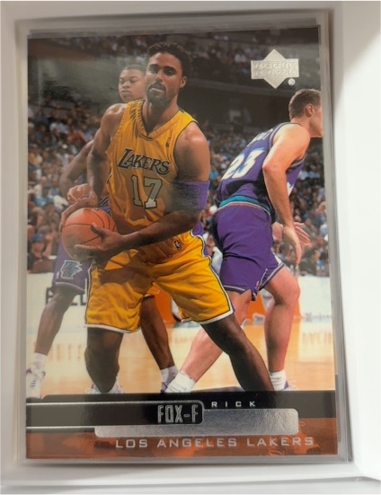1999-00 Upper Deck #240 Rick Fox — front