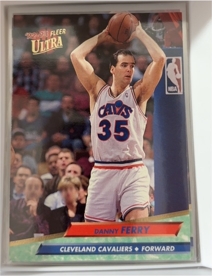 1992-93 Fleer Ultra #239 Danny Ferry — front