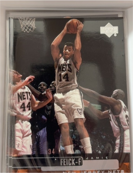 1999-00 Upper Deck #256 Jamie Feick — front