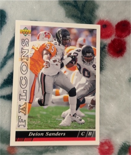 1993 Upper Deck #228 Deion Sanders Atlanta Falcons — front