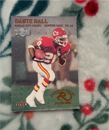 2000 Fleer Metal #227 Dante Hall — front