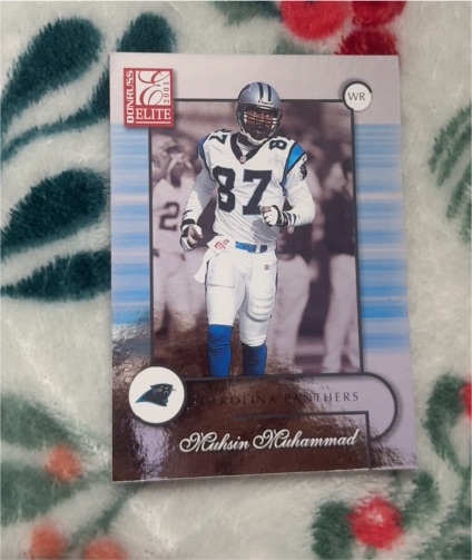 2001 Donruss Elite #13 Muhsin Muhammad — front