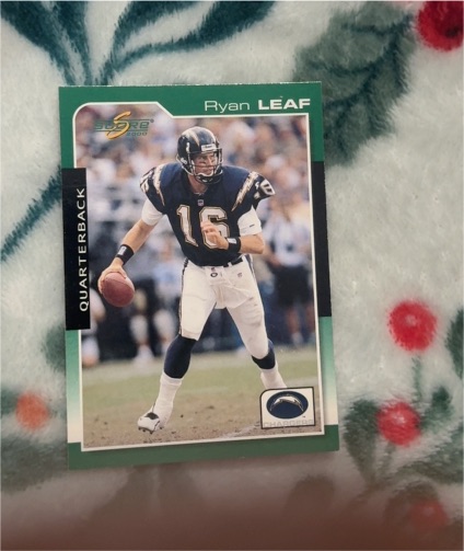 2000 Score #161 Ryan Leaf — front
