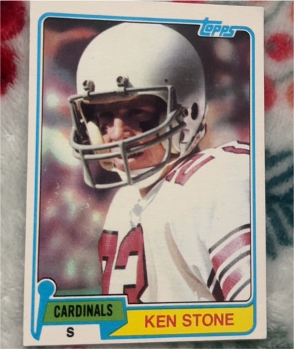 1981 Topps #479 Ken Stone — front