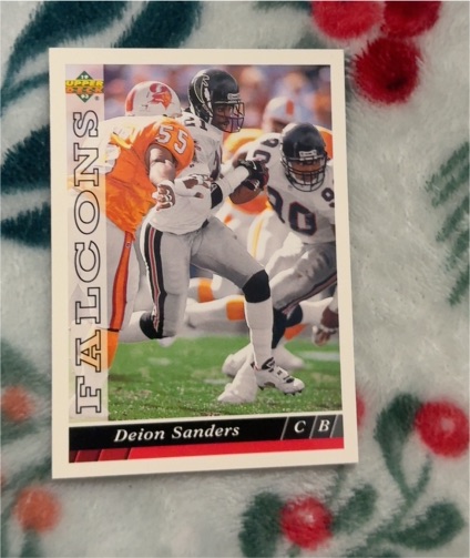 1993 Upper Deck #228 Deion Sanders — front