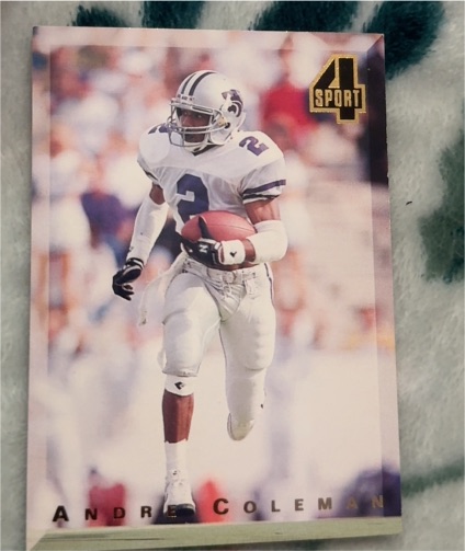1994 Classic Four Sport #85 Andre Coleman — front
