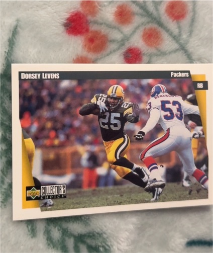 1997 Upper Deck Collector's Choice #498 Dorsey Levens — front