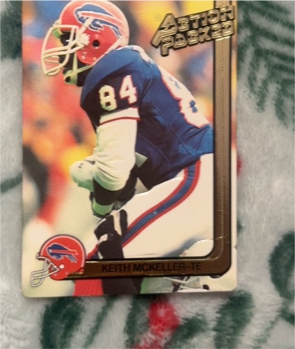 1991 Action Packed #14 Keith McKeller — front