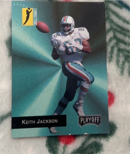 1993 Playoff #292 Keith Jackson — front