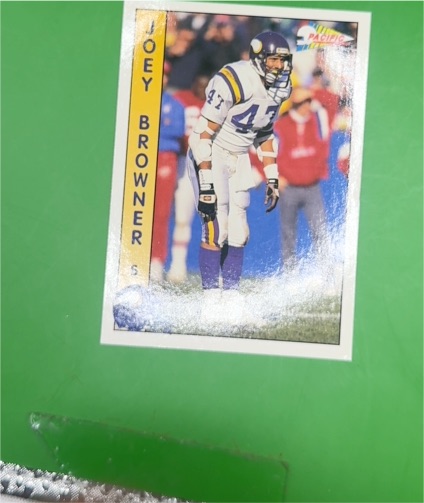1992 Pacific #500 Joey Browner — front