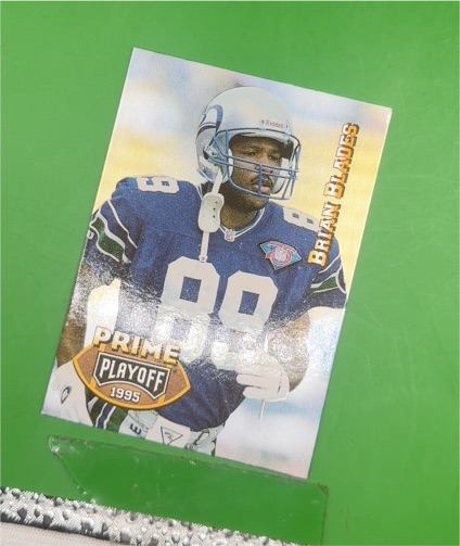 1995 Playoff Prime #177 Brian Blades — front