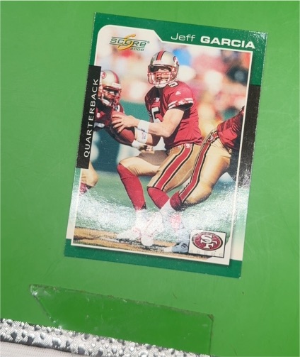 2000 Score #170 Jeff Garcia — front