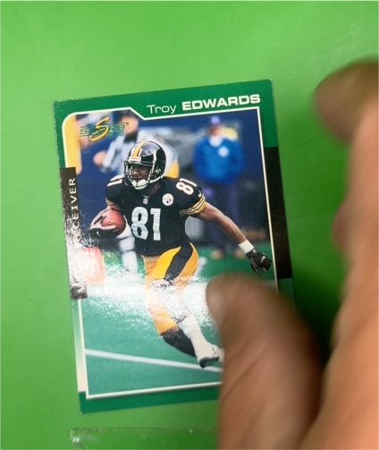 2000 Score #155 Troy Edwards — front