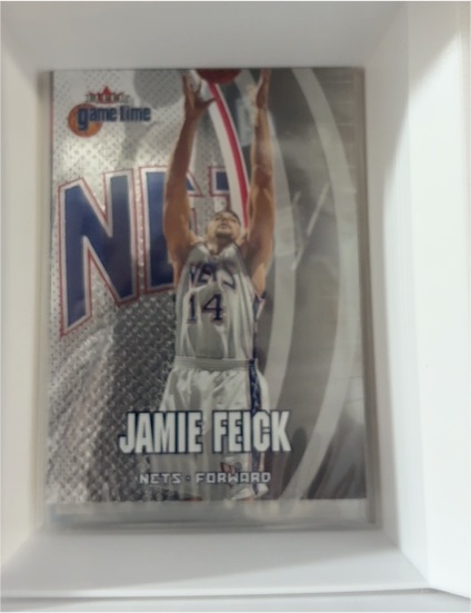2000-01 Fleer Game Time #51 Jamie Feick — front