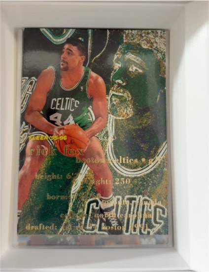 1995-96 Fleer #208 Rick Fox Boston Celtics — front