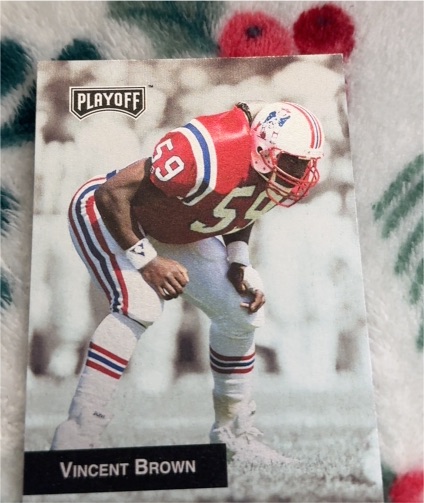 1993 Playoff #59 Vincent Brown — front