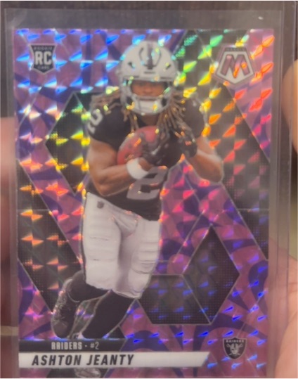 2025 Panini Mosaic #345 Ashton Jeanty — front