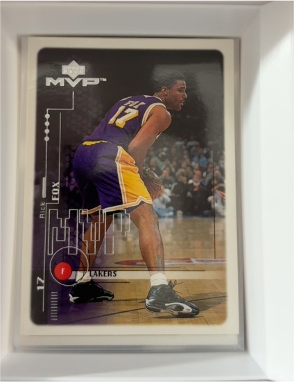 1999-00 Upper Deck MVP #79 Rick Fox — front