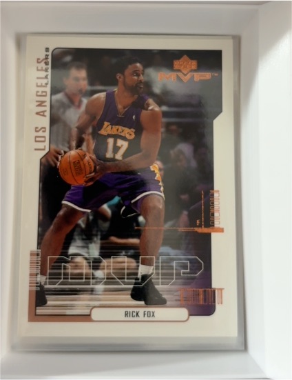 2000-01 Upper Deck MVP #80 Rick Fox — front