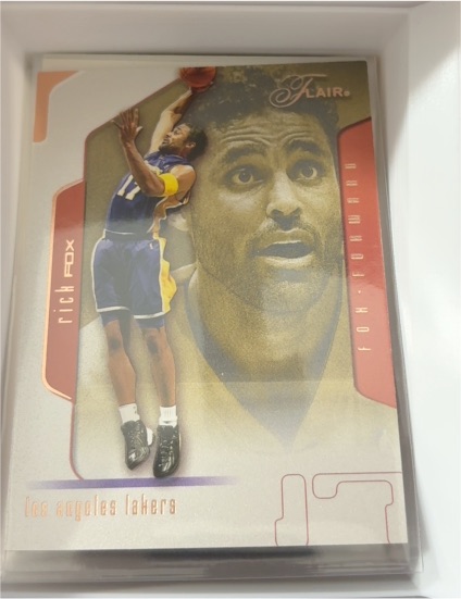 2001-02 Fleer Flair #17 Rick Fox — front