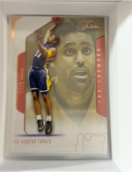 2001-02 Fleer Flair #17 Rick Fox — front