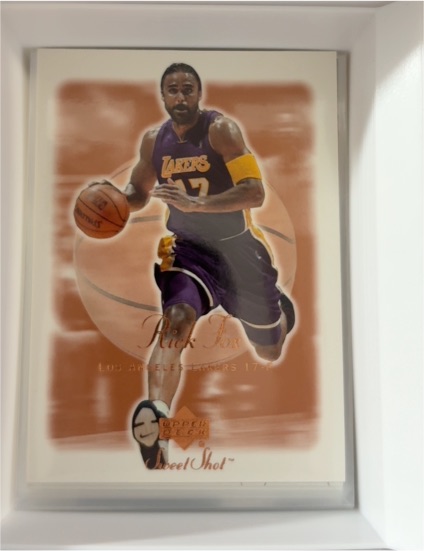 2001 Upper Deck Sweet Shot #17 Rick Fox — front