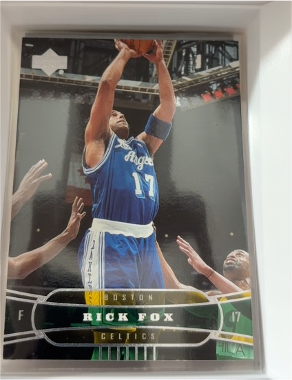 2004-05 Upper Deck #11 Rick Fox Boston Celtics — front